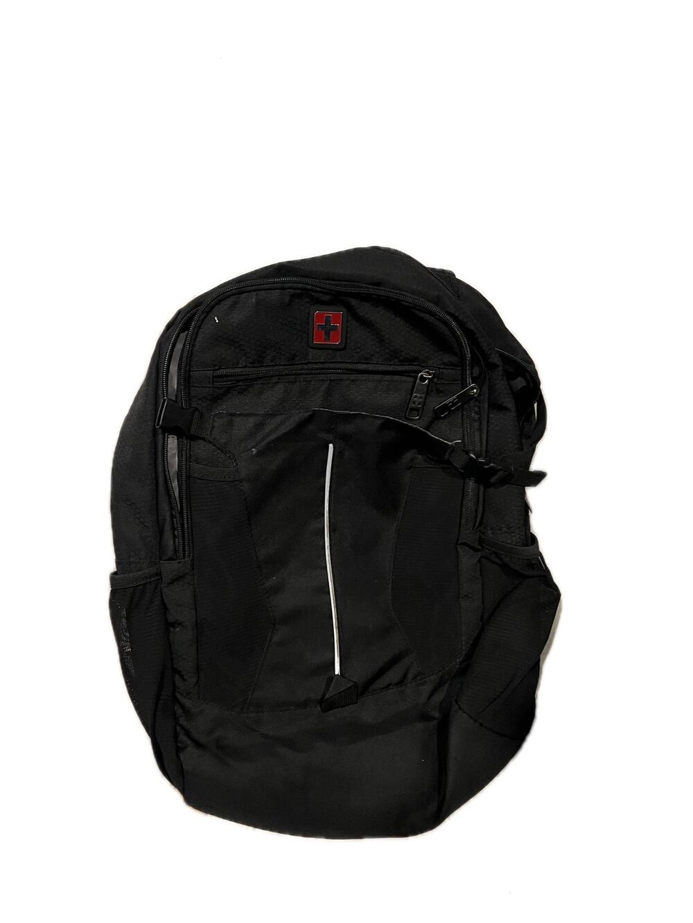 Swiss Tech Alps Teal Smoke Backpack w Front Zip 28L